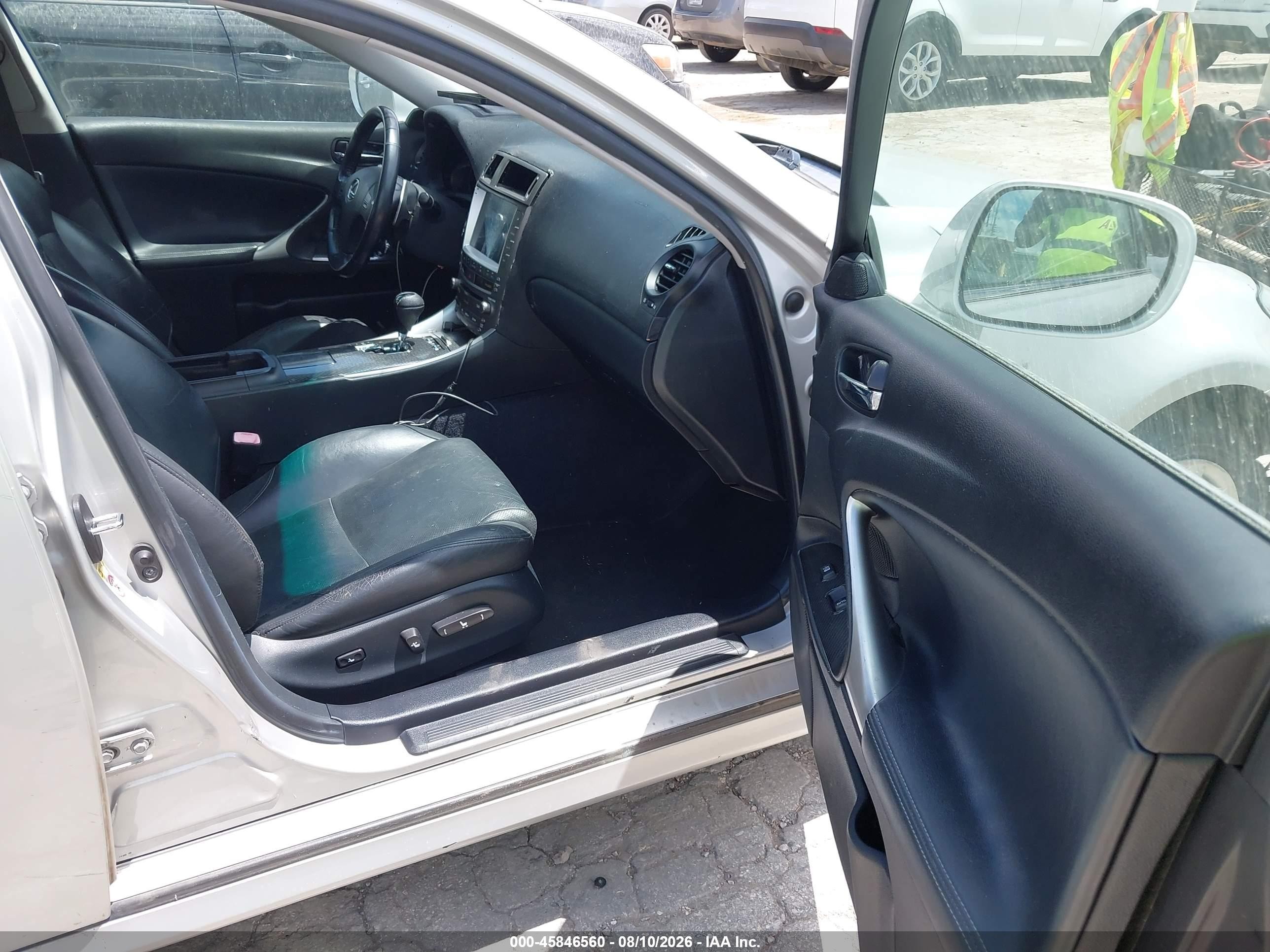 2007 Lexus Is 250   Silver vin: JTHCK262872012082