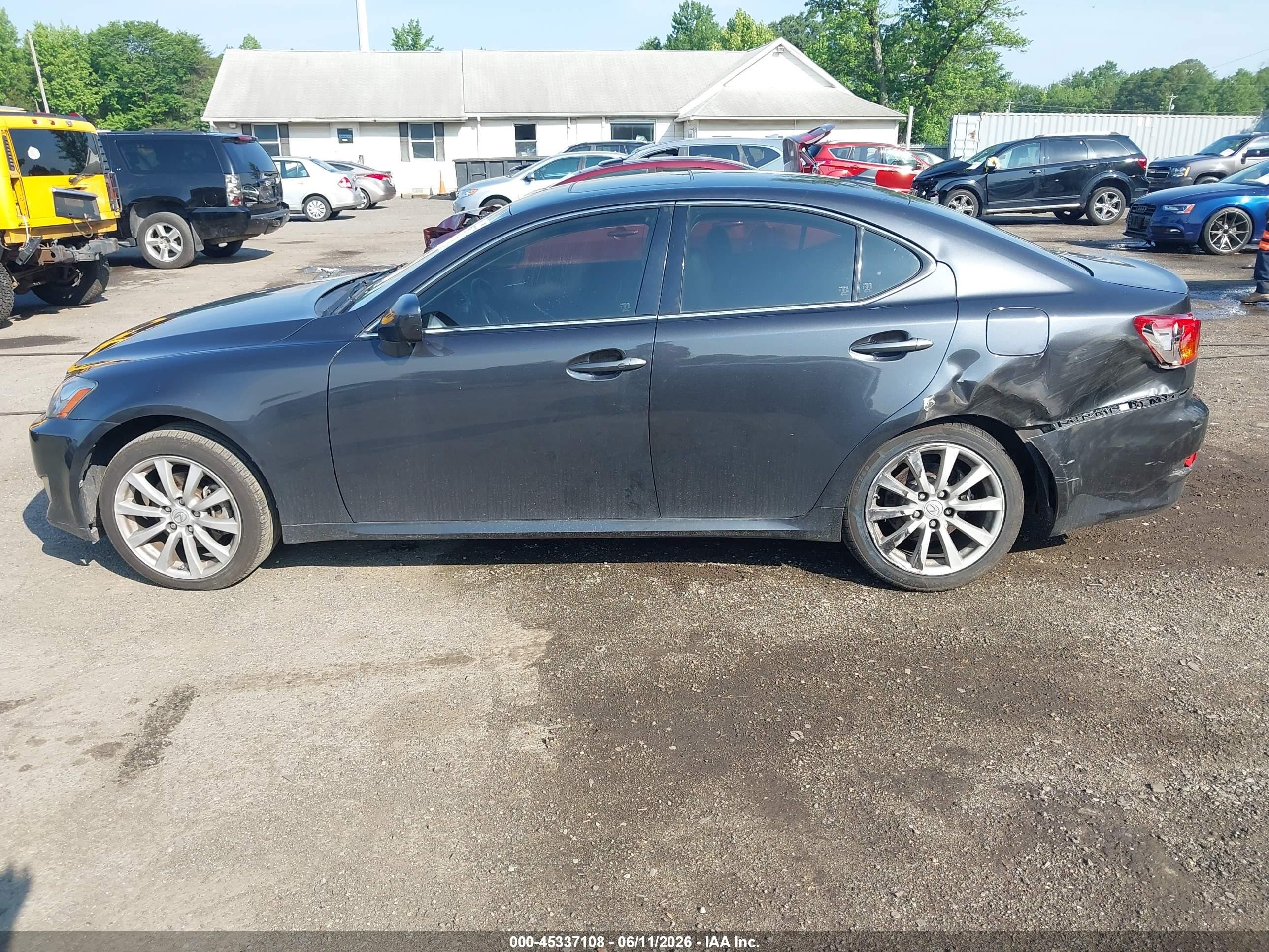2007 Lexus Is 250 Black vin: JTHCK262872013071