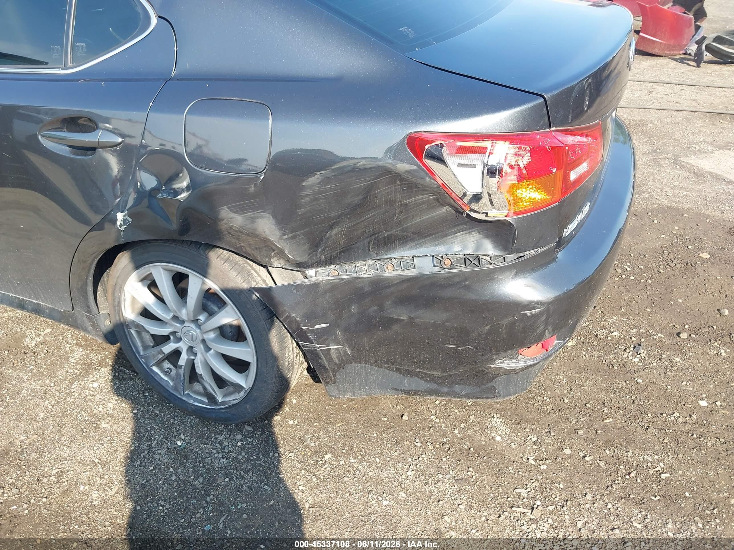 2007 Lexus Is 250 Black vin: JTHCK262872013071