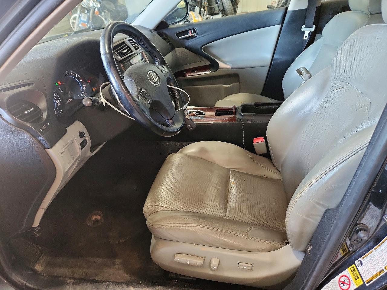 2007 Lexus Is 250 Black vin: JTHCK262872019176