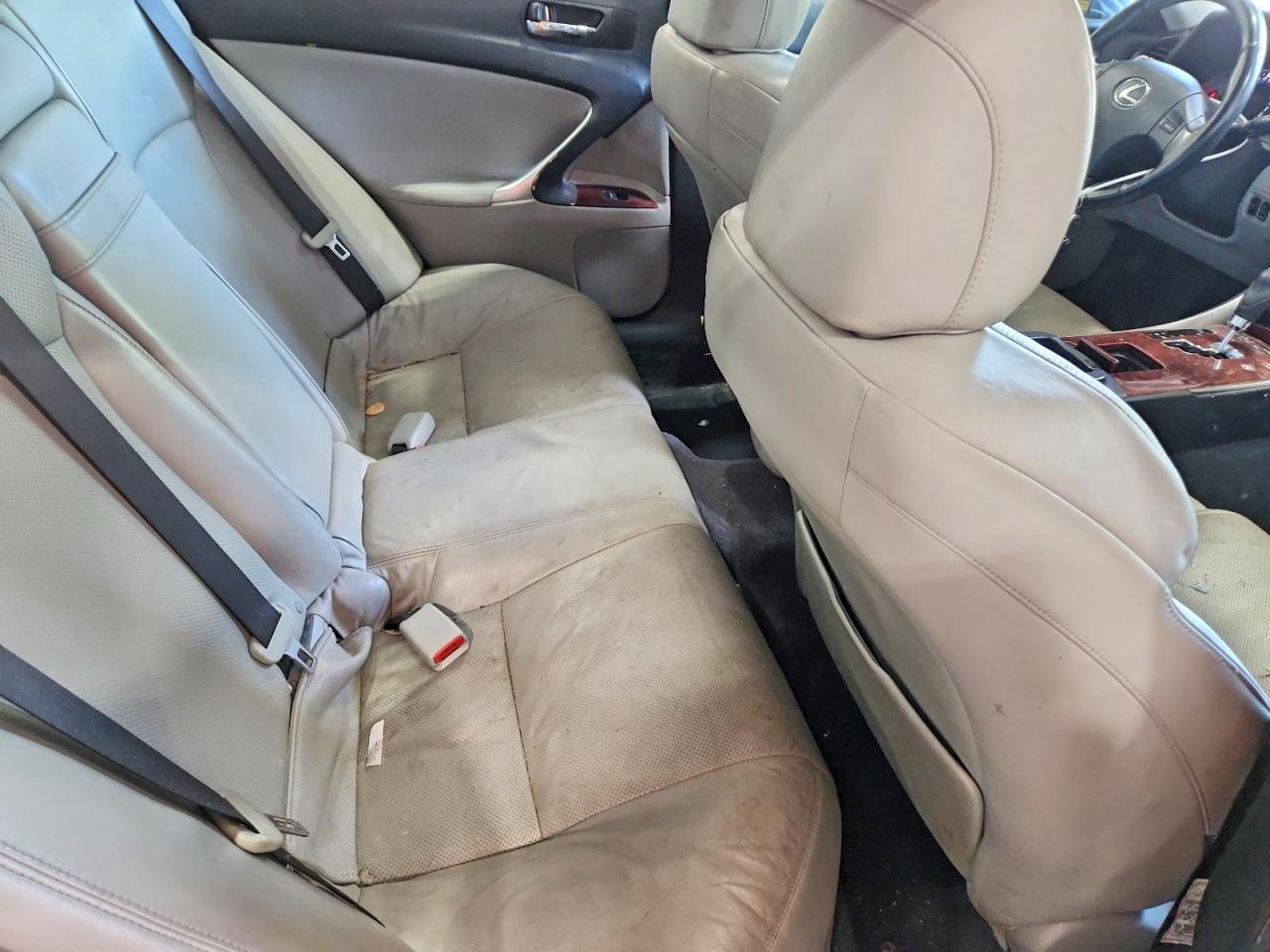 2007 Lexus Is 250 Black vin: JTHCK262872019176