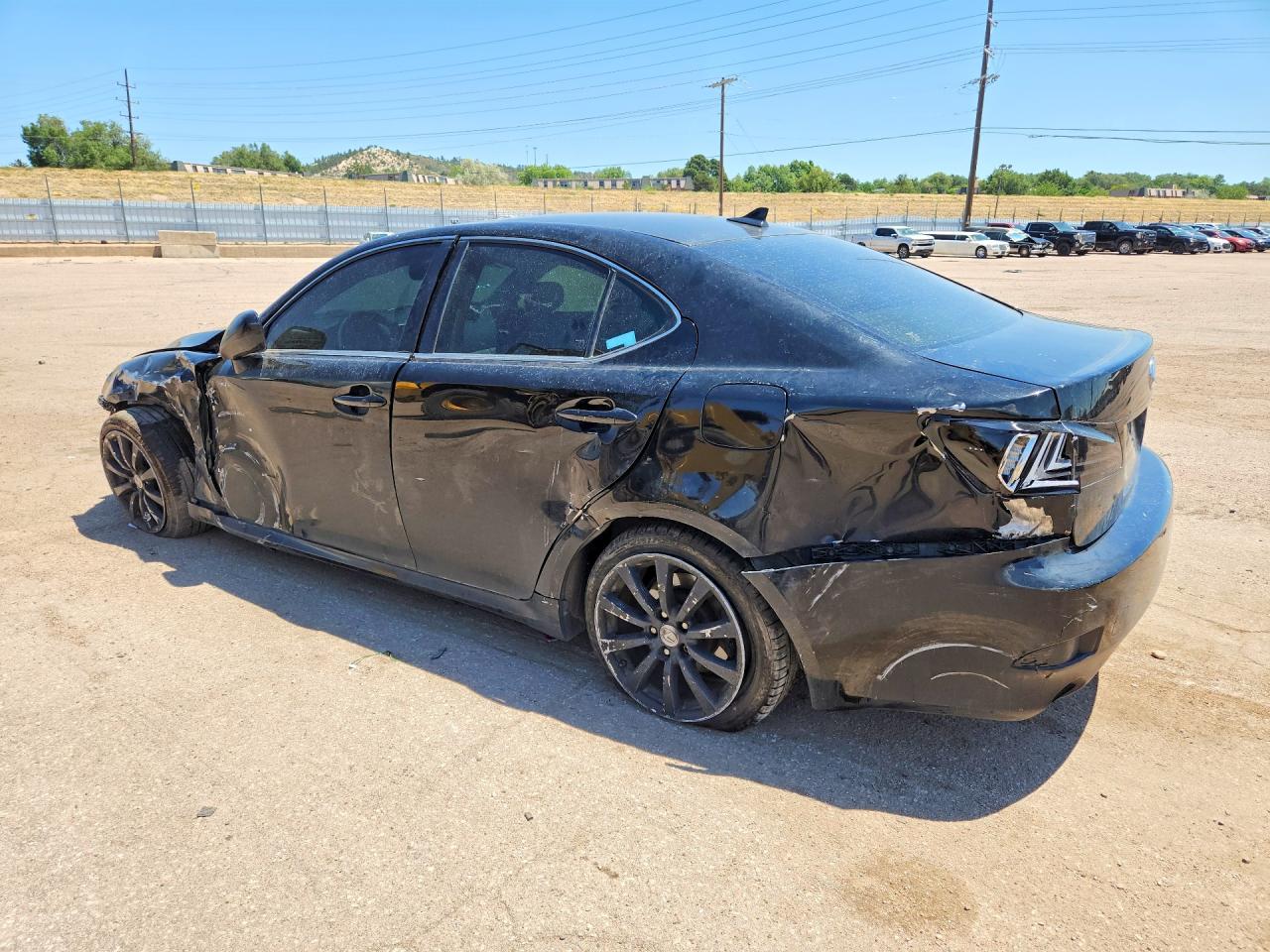 2007 Lexus Is 250 Black vin: JTHCK262875011092