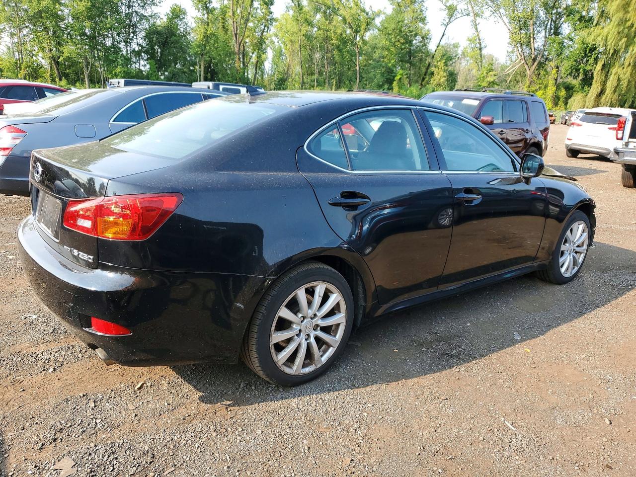 2007 Lexus Is 250 Черный vin: JTHCK262875015496
