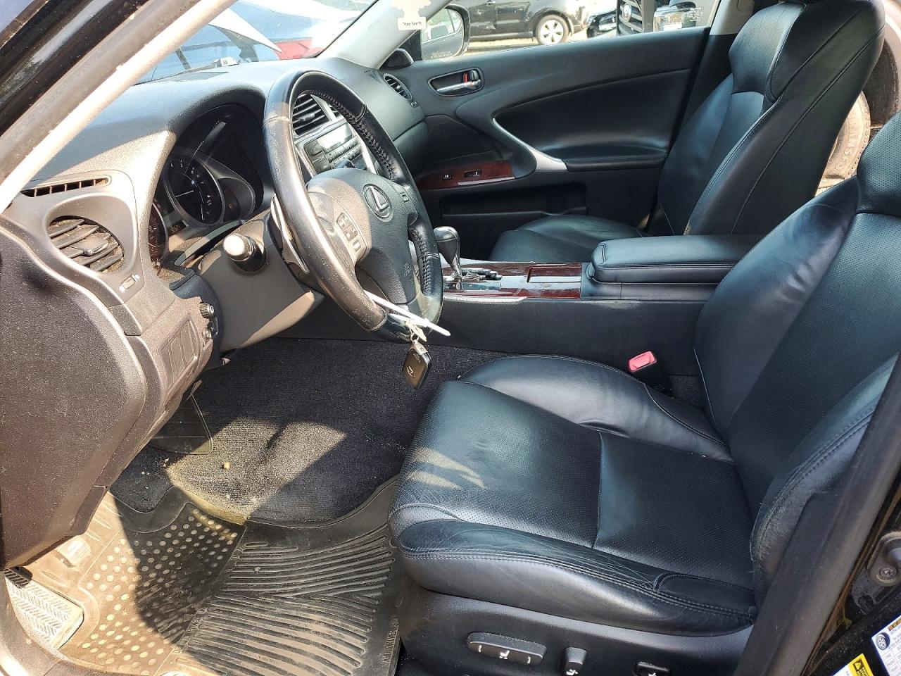 2007 Lexus Is 250 Черный vin: JTHCK262875015496