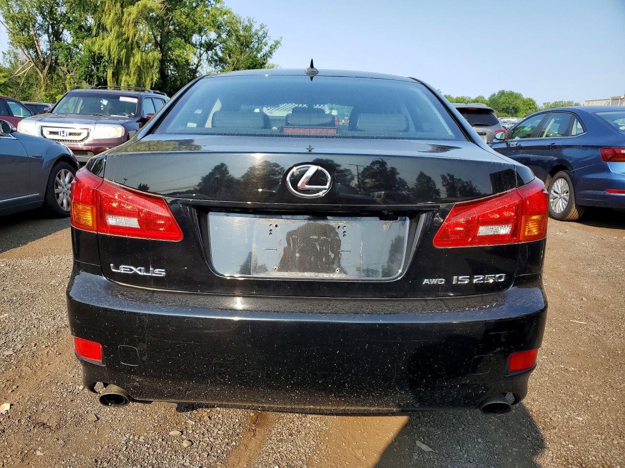 2007 Lexus Is 250 Черный vin: JTHCK262875015496