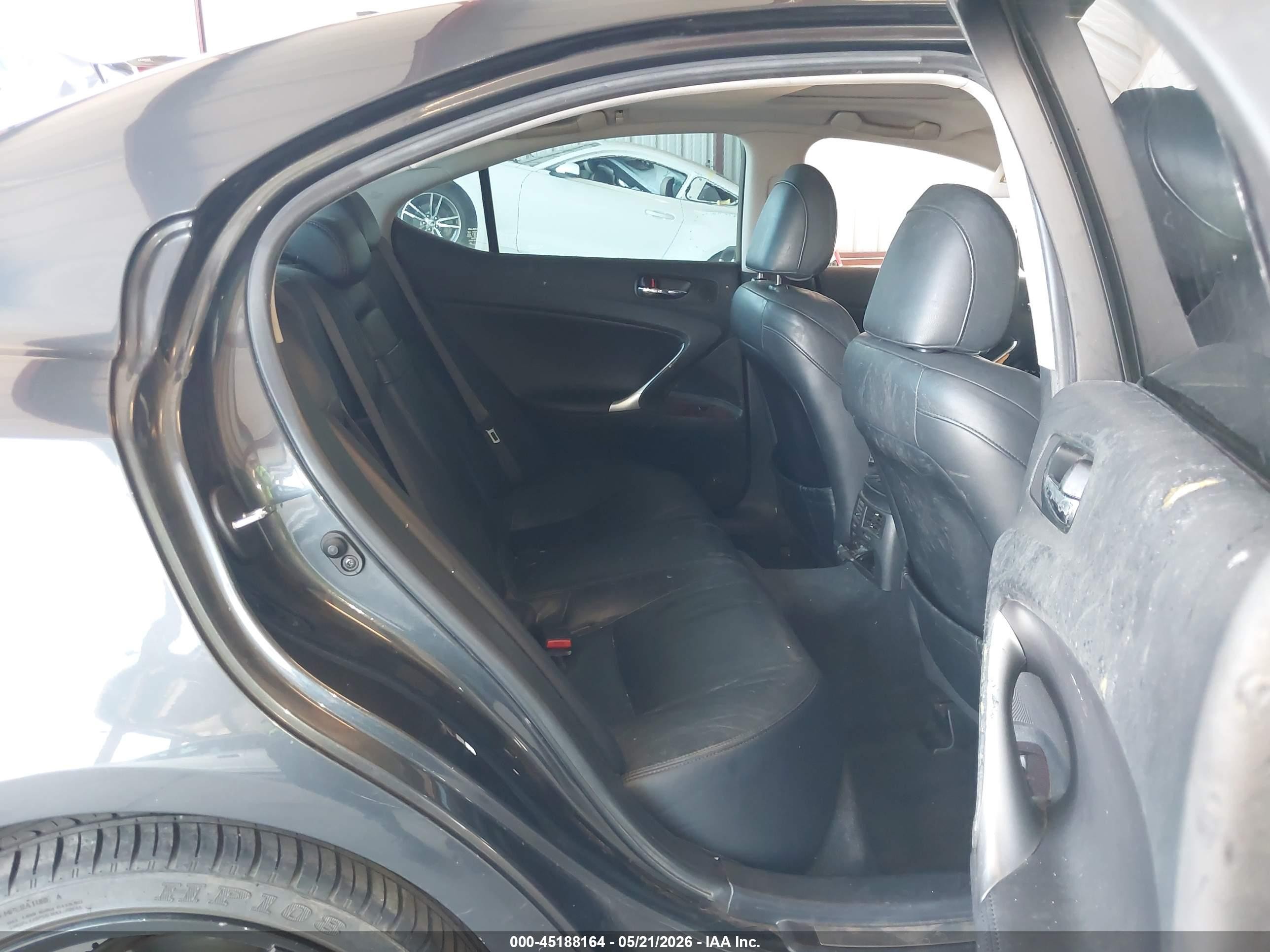 2008 Lexus Is 250   Черный vin: JTHCK262885018030