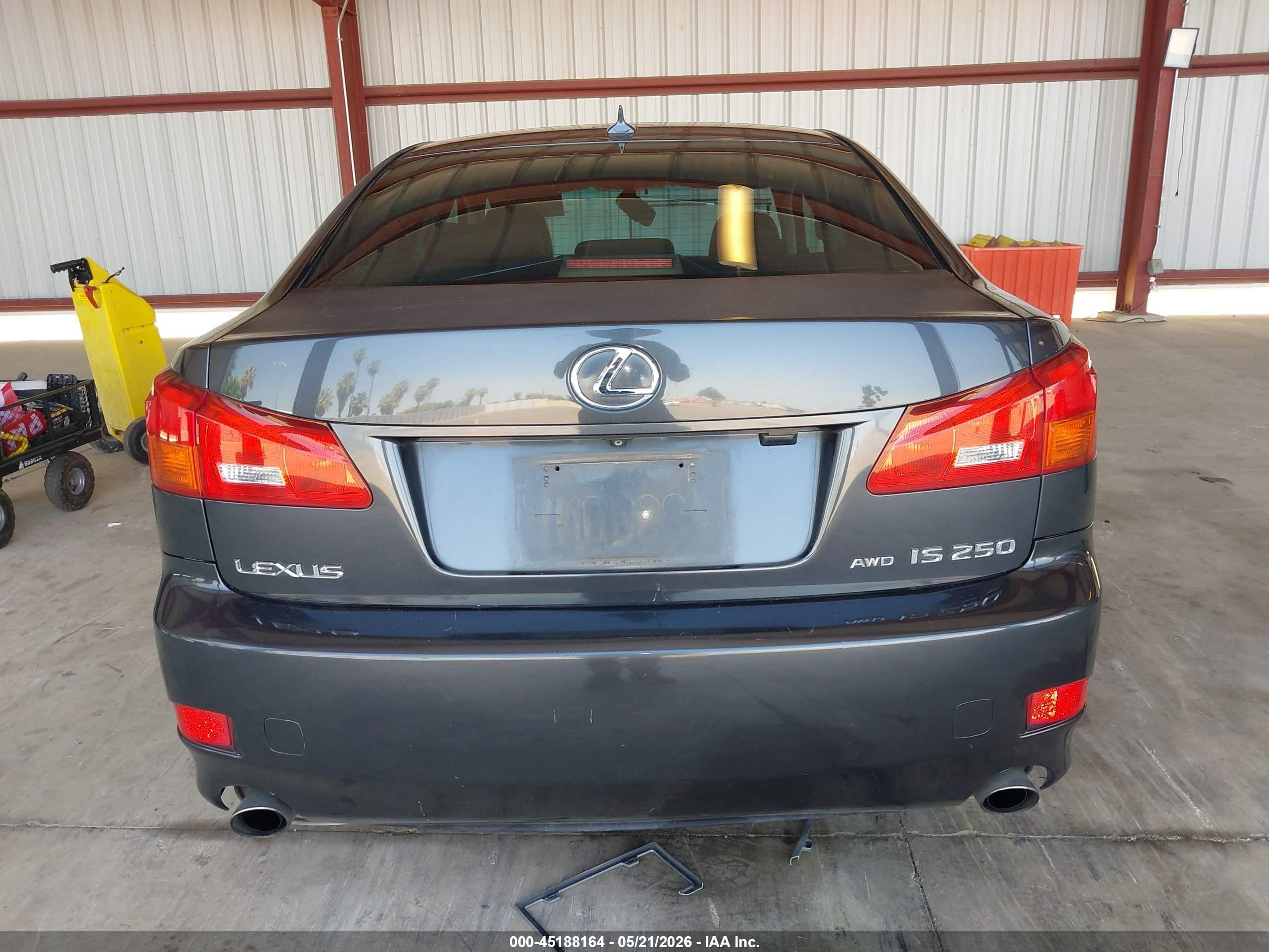 2008 Lexus Is 250   Черный vin: JTHCK262885018030