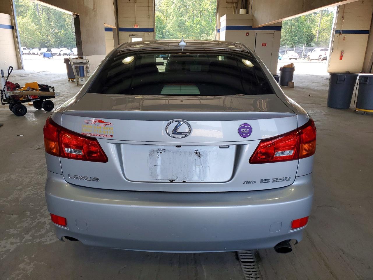 2008 Lexus Is 250 Silver vin: JTHCK262885021297