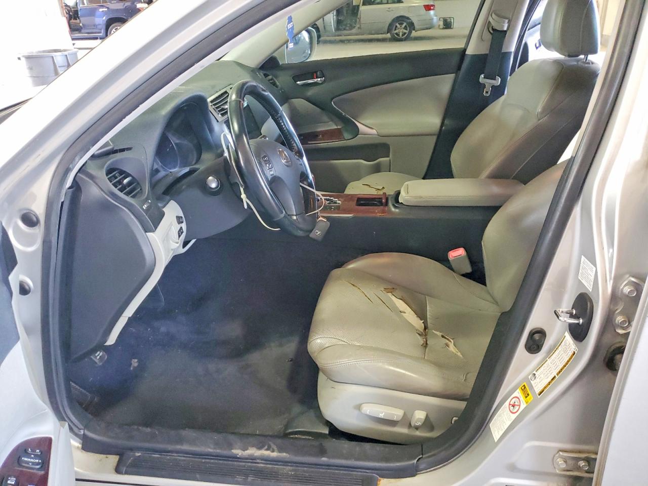 2008 Lexus Is 250 Silver vin: JTHCK262885021297
