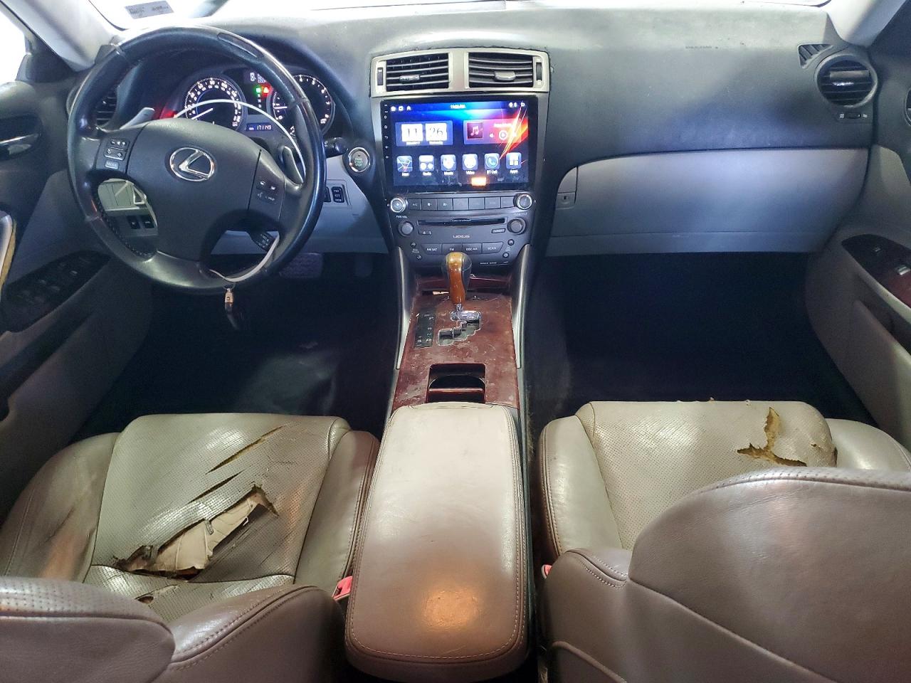 2008 Lexus Is 250 Silver vin: JTHCK262885021297
