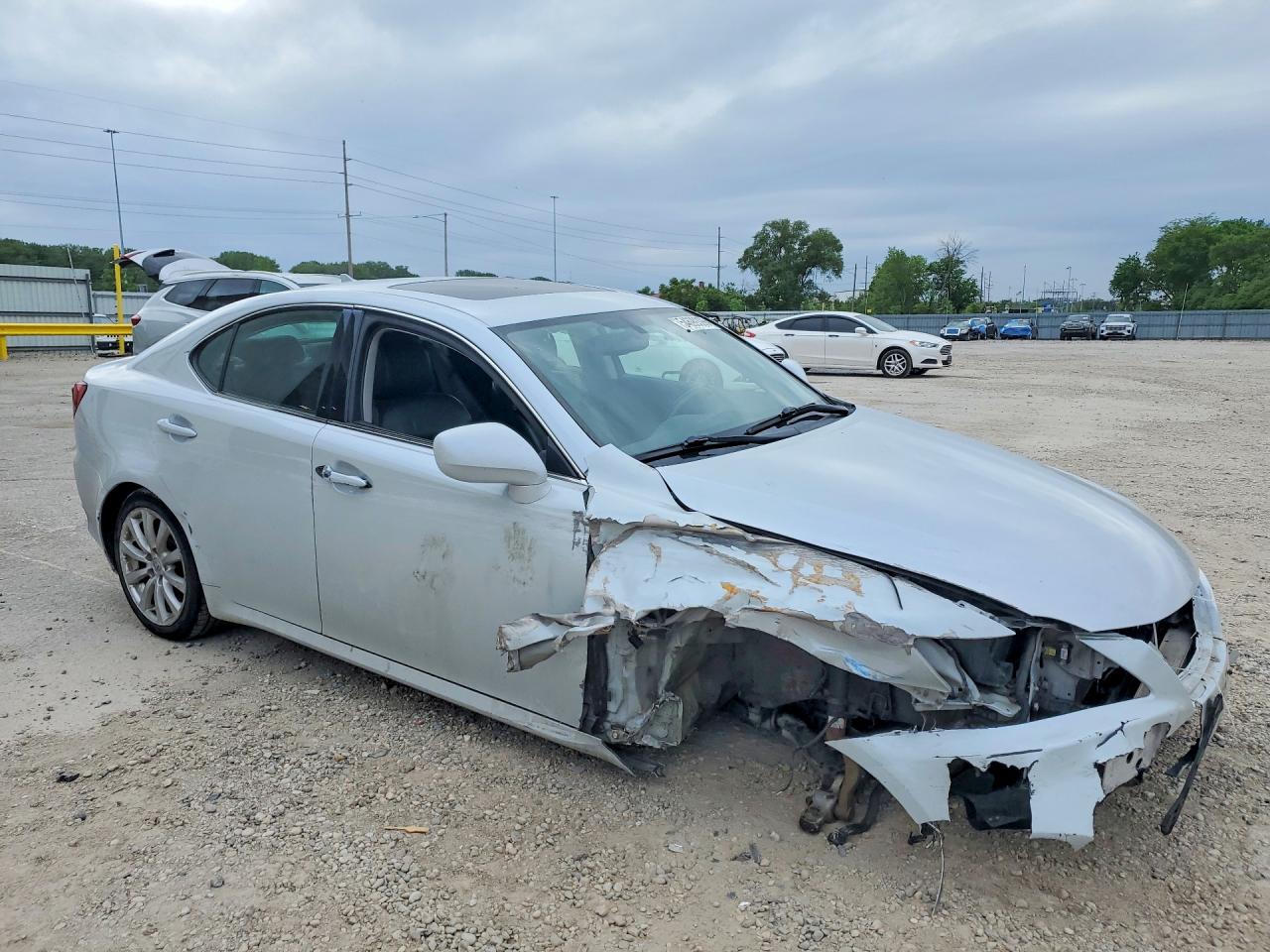 2008 Lexus Is 250 Silver vin: JTHCK262885022224