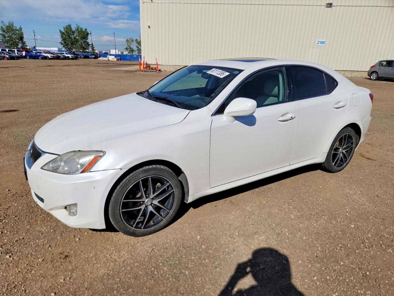 2008 Lexus Is 250 White vin: JTHCK262885024278