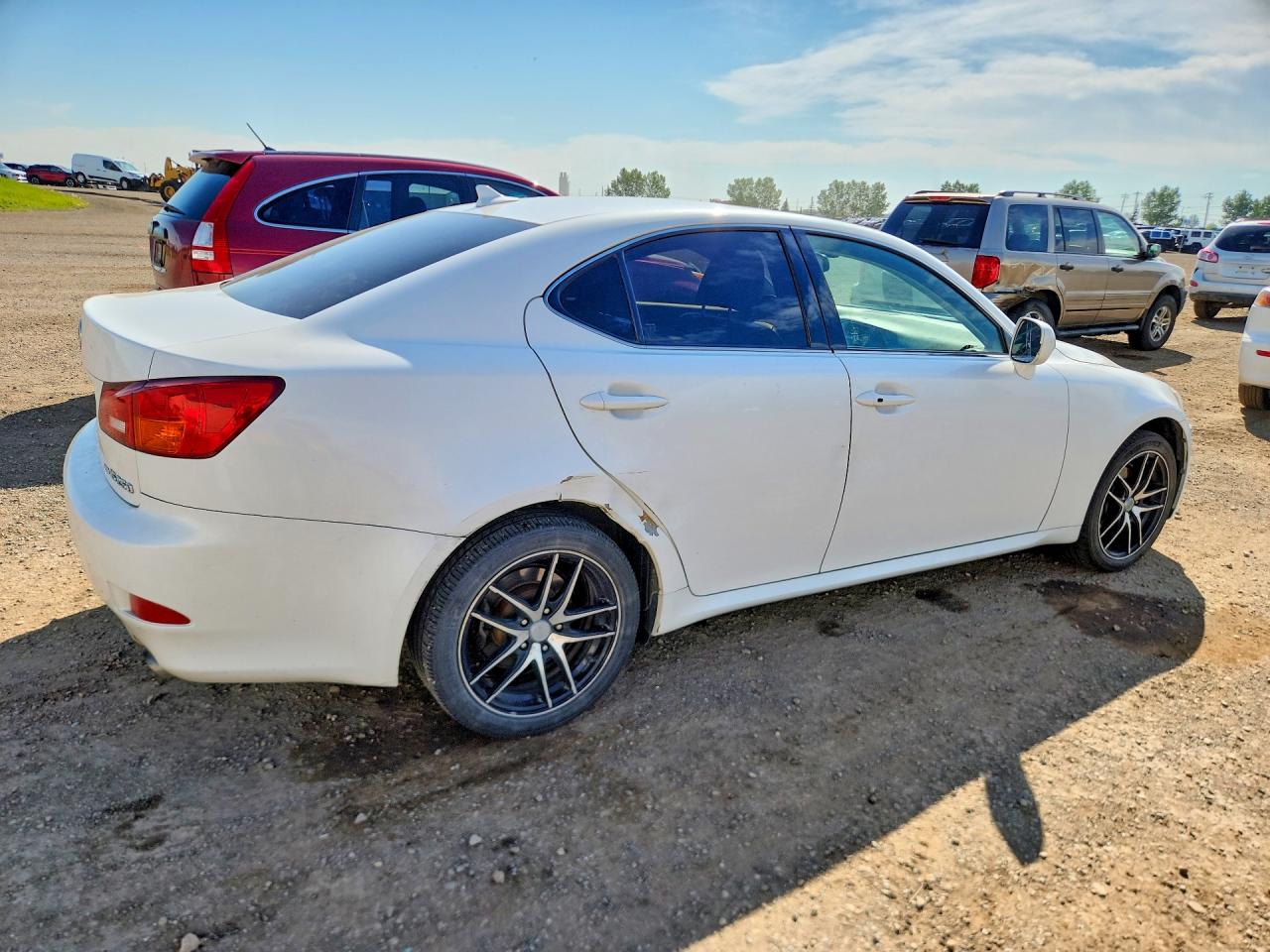 2008 Lexus Is 250 Белый vin: JTHCK262885024278