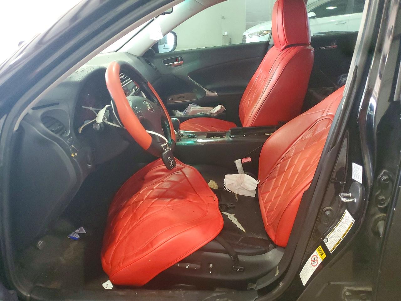 2008 Lexus Is 250 Black vin: JTHCK262885025382