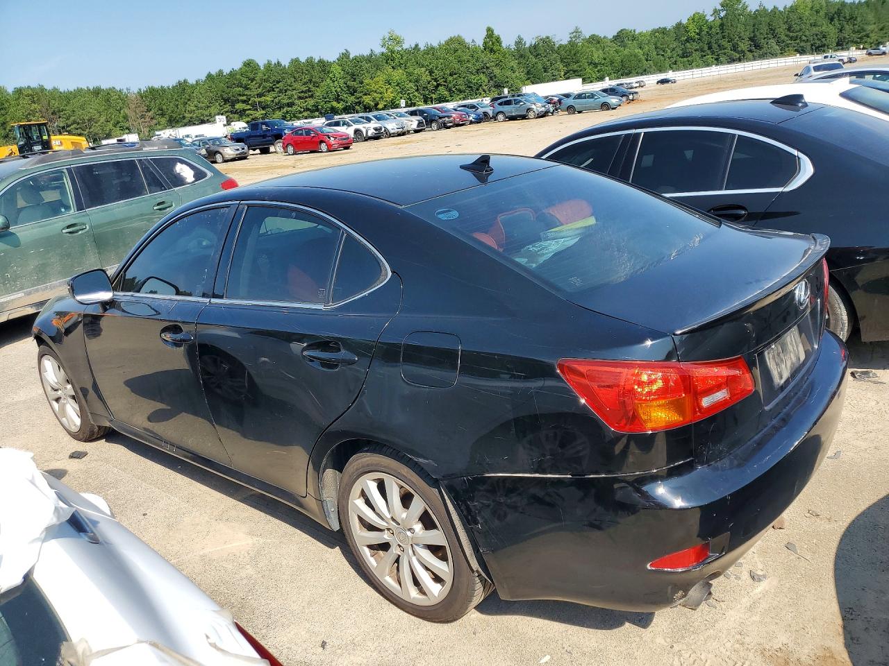 2008 Lexus Is 250 Black vin: JTHCK262885025382