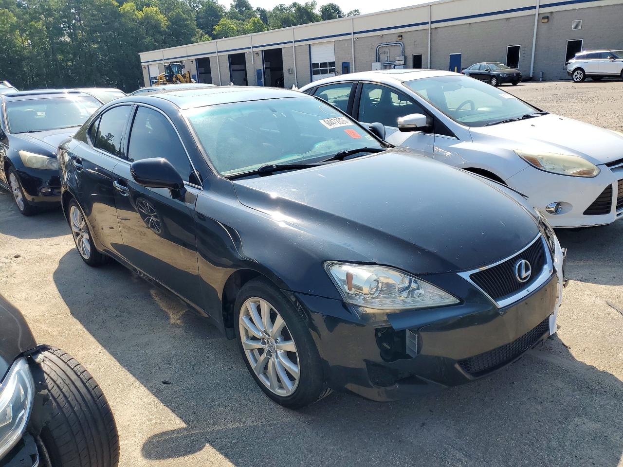 2008 Lexus Is 250 Black vin: JTHCK262885025382