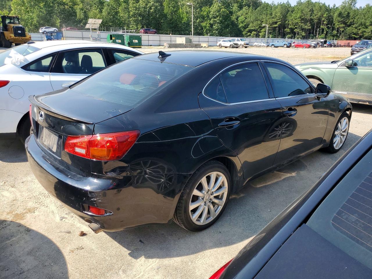 2008 Lexus Is 250 Black vin: JTHCK262885025382