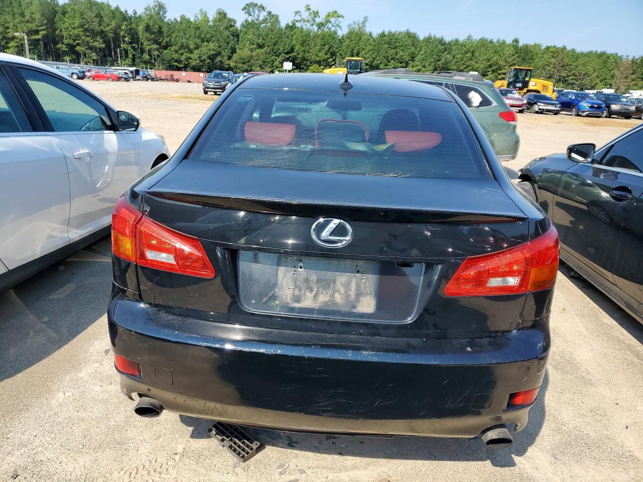 2008 Lexus Is 250 Black vin: JTHCK262885025382