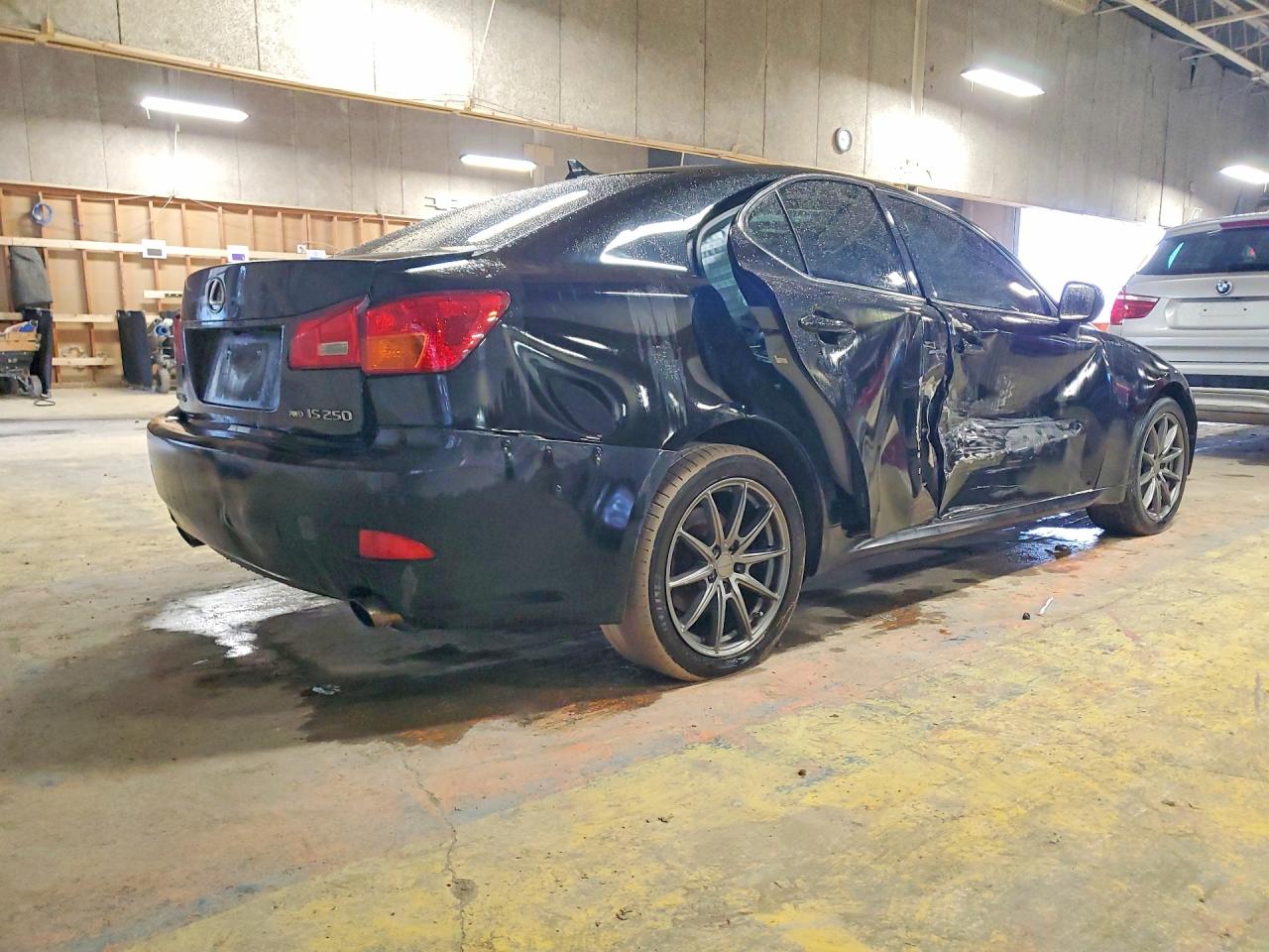 2008 Lexus Is 250 Base Black vin: JTHCK262885026368