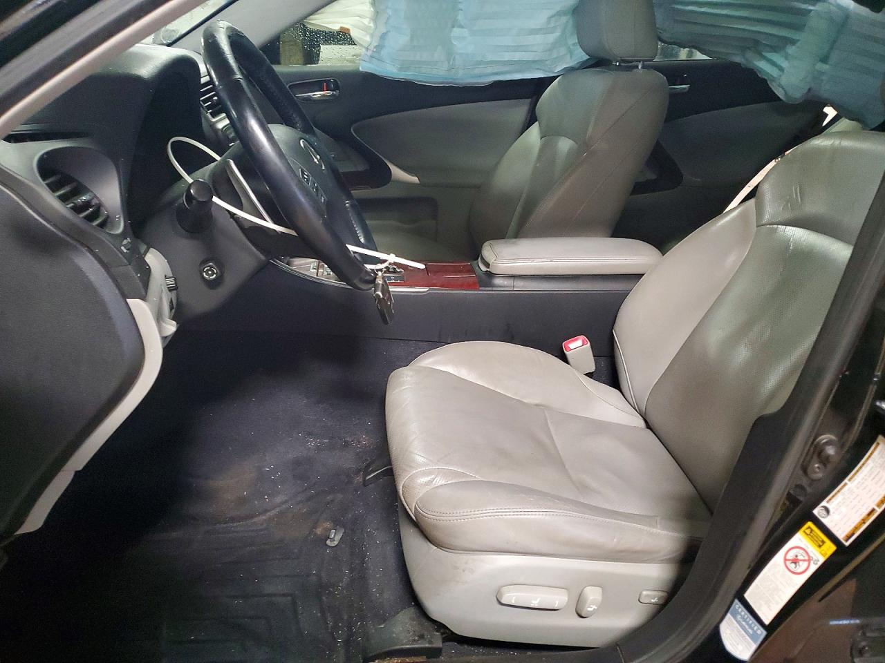 2008 Lexus Is 250 Base Black vin: JTHCK262885026368