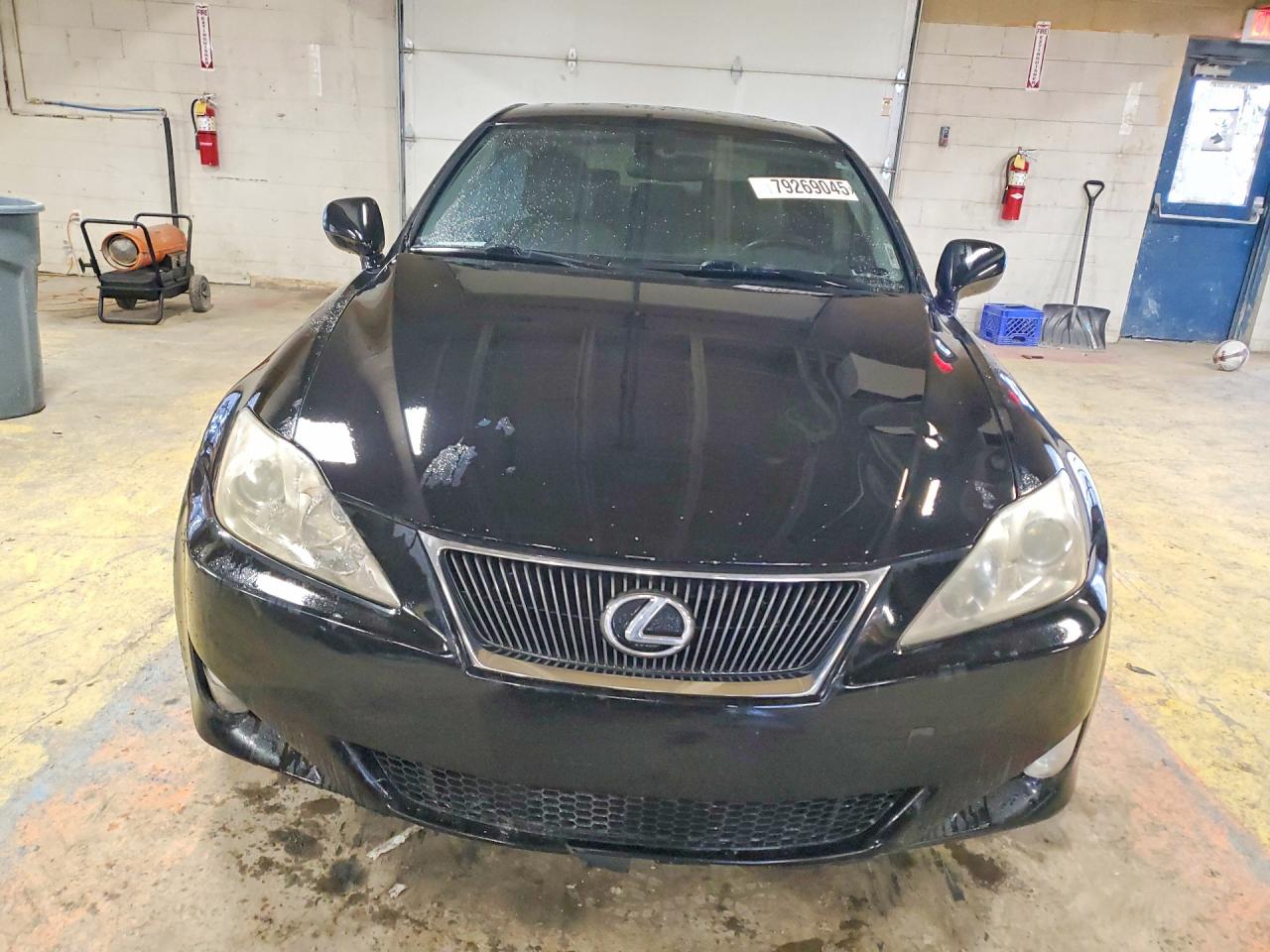 2008 Lexus Is 250 Base Black vin: JTHCK262885026368