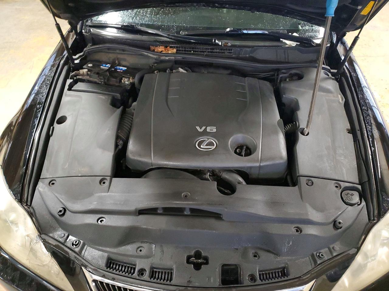 2008 Lexus Is 250 Base Black vin: JTHCK262885026368