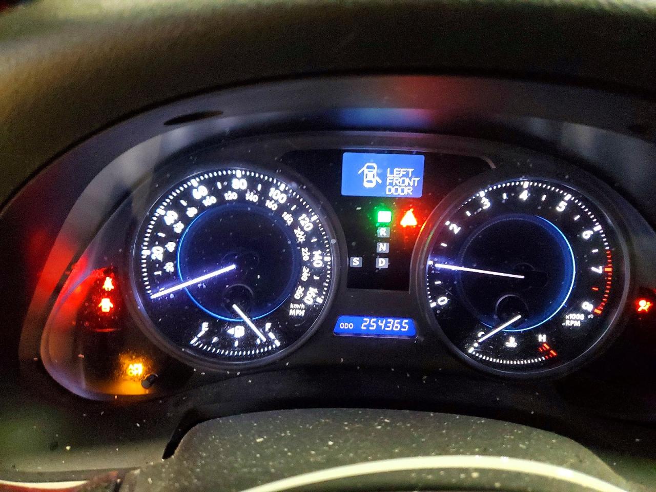 2008 Lexus Is 250 Base Black vin: JTHCK262885026368