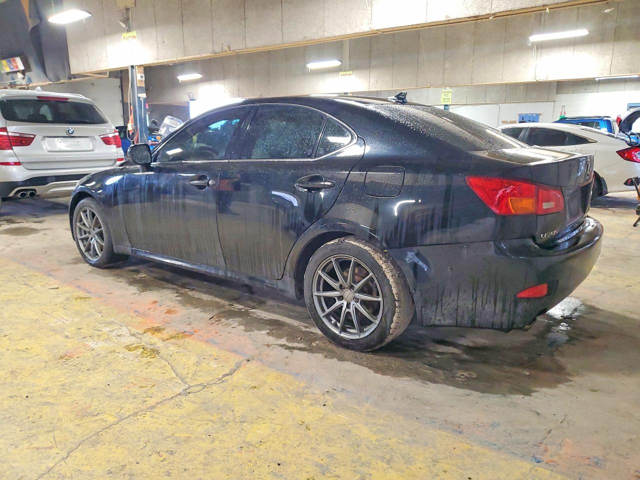 2008 Lexus Is 250 Base Black vin: JTHCK262885026368