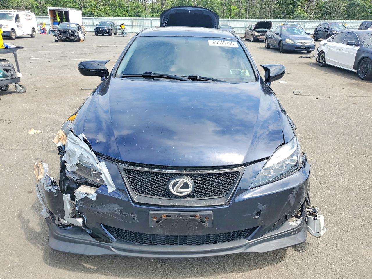 2008 Lexus Is 250 Blue vin: JTHCK262885027472