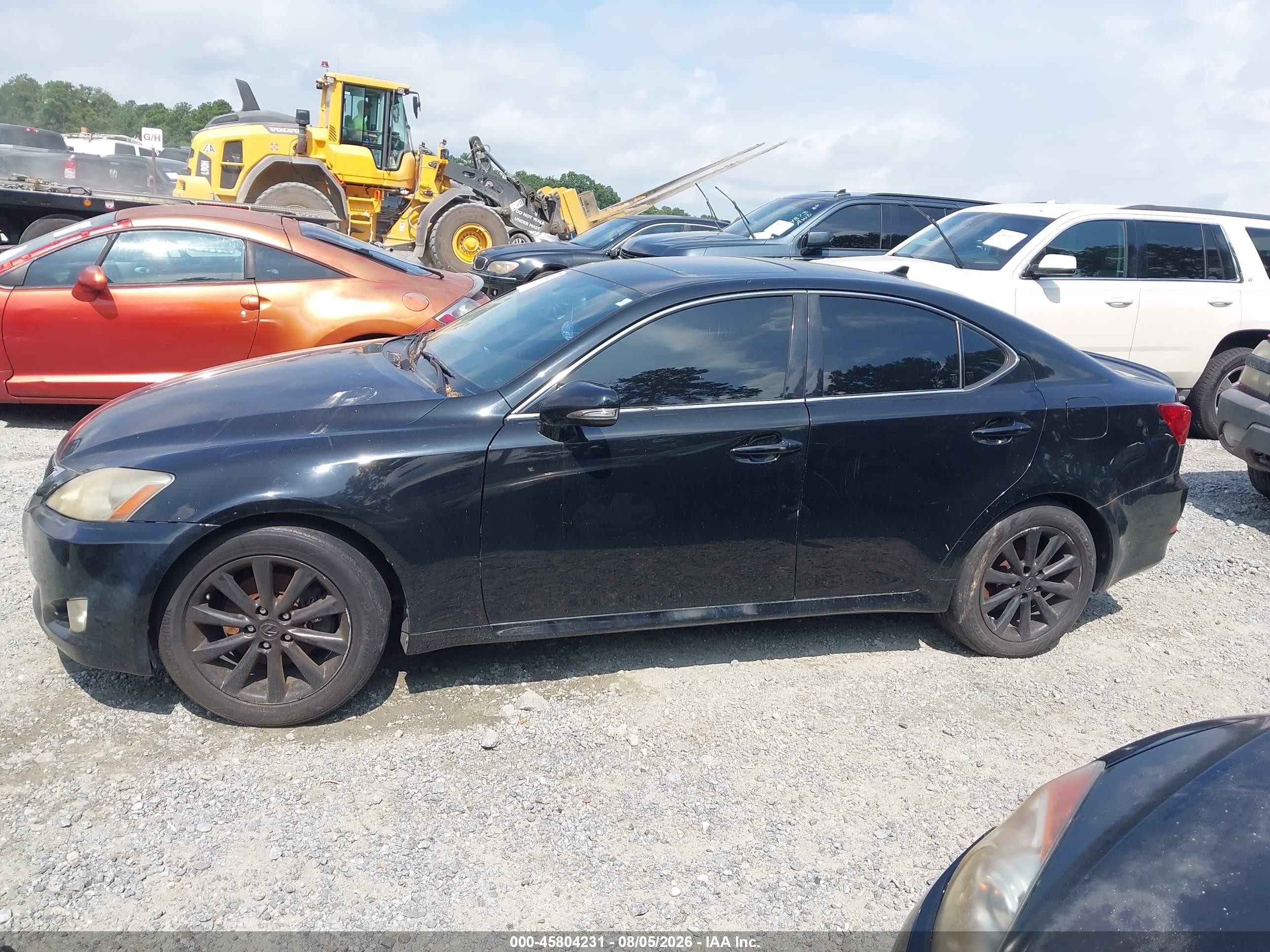 2009 Lexus Is 250   Black vin: JTHCK262892029032