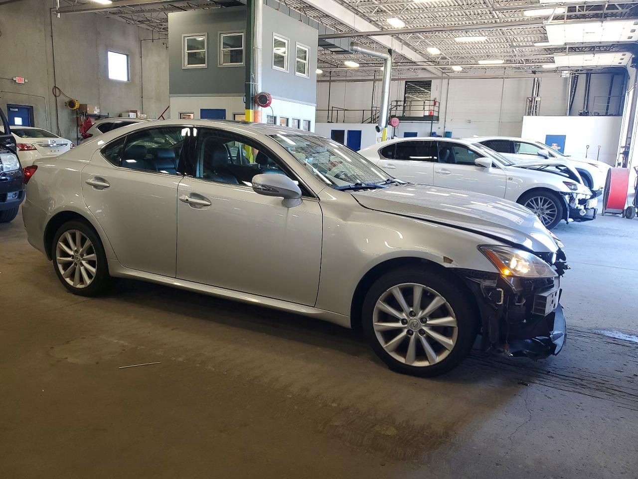 2009 Lexus Is 250 Silver vin: JTHCK262895035346