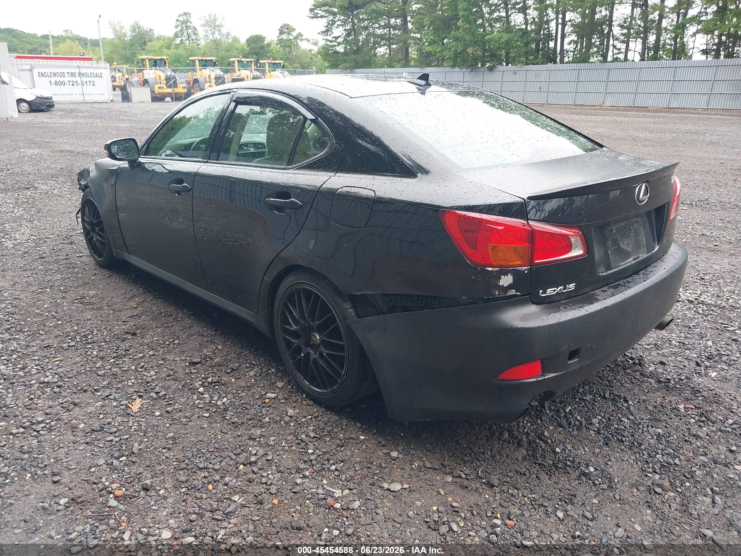 2009 Lexus Is 250   Black vin: JTHCK262895035640