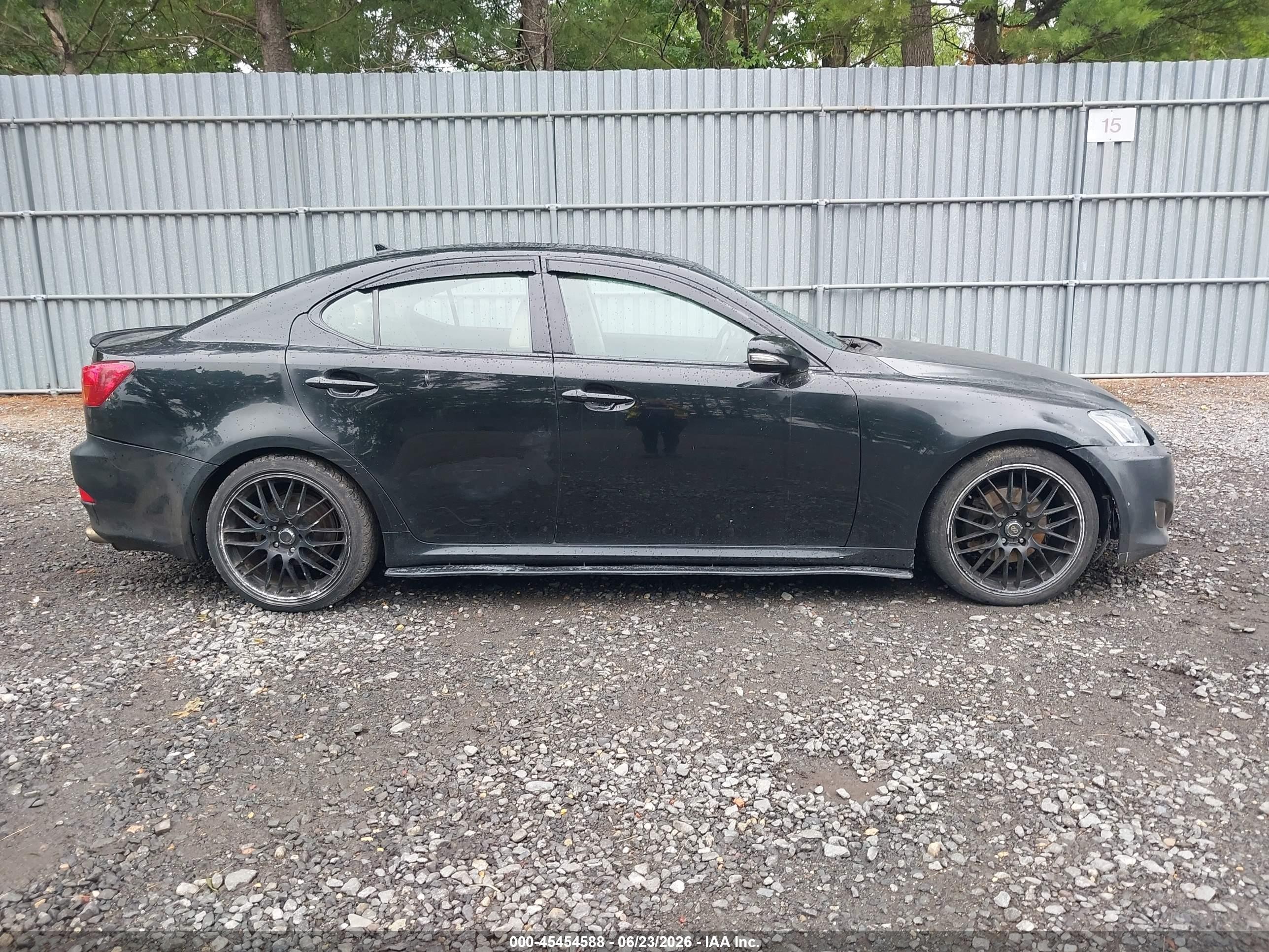 2009 Lexus Is 250   Black vin: JTHCK262895035640