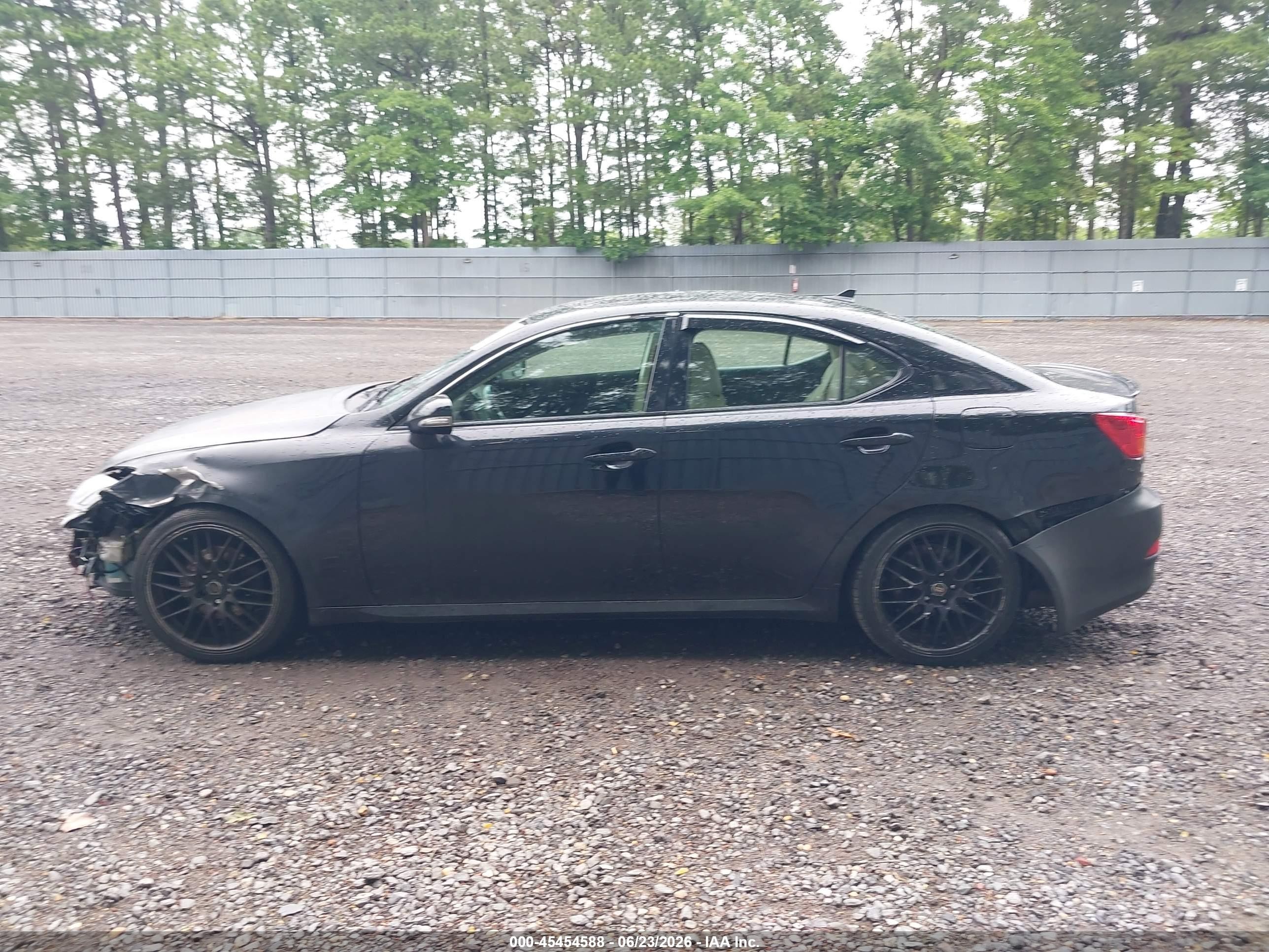 2009 Lexus Is 250   Black vin: JTHCK262895035640