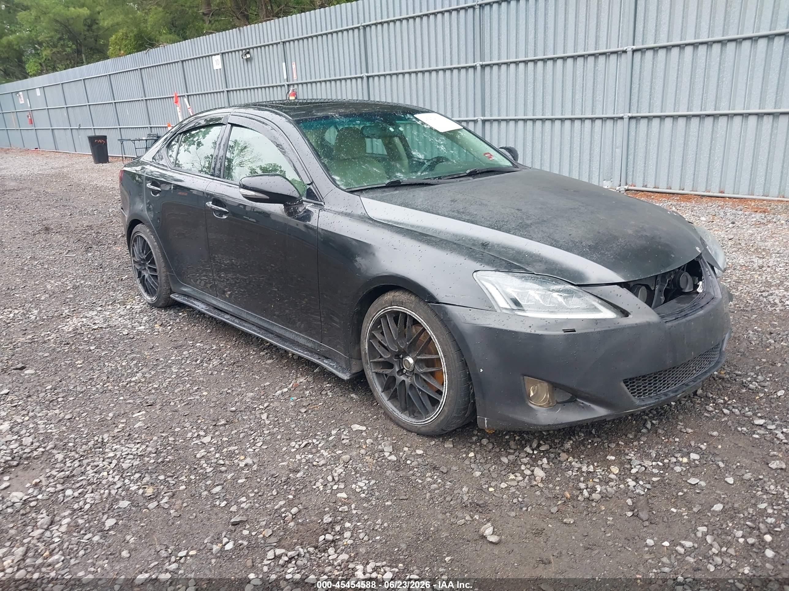 2009 Lexus Is 250   Black vin: JTHCK262895035640