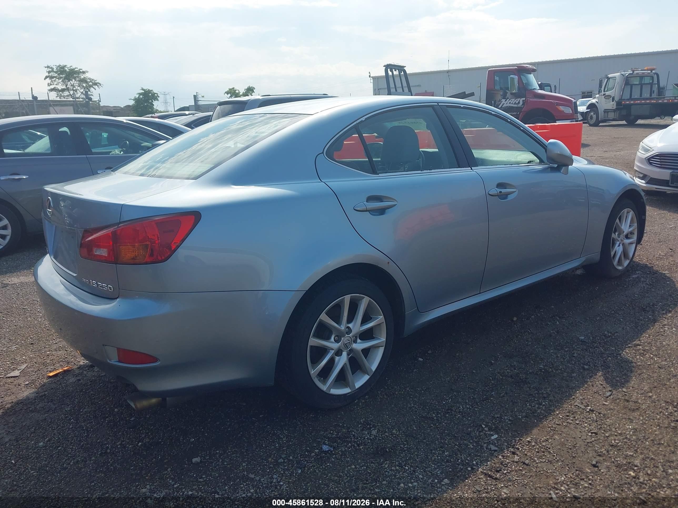 2006 Lexus Is 250 Синий vin: JTHCK262962003714