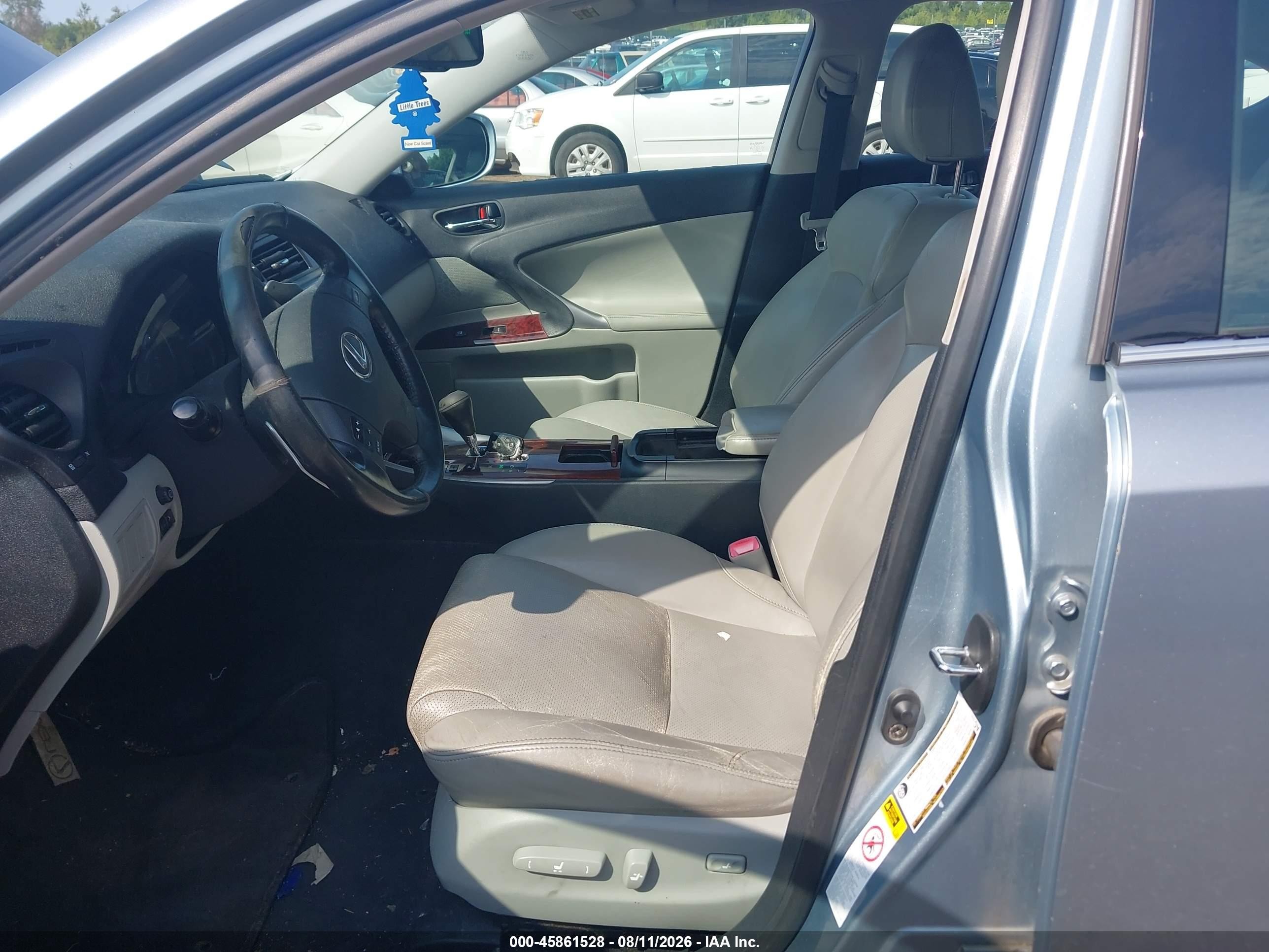 2006 Lexus Is 250 Синий vin: JTHCK262962003714