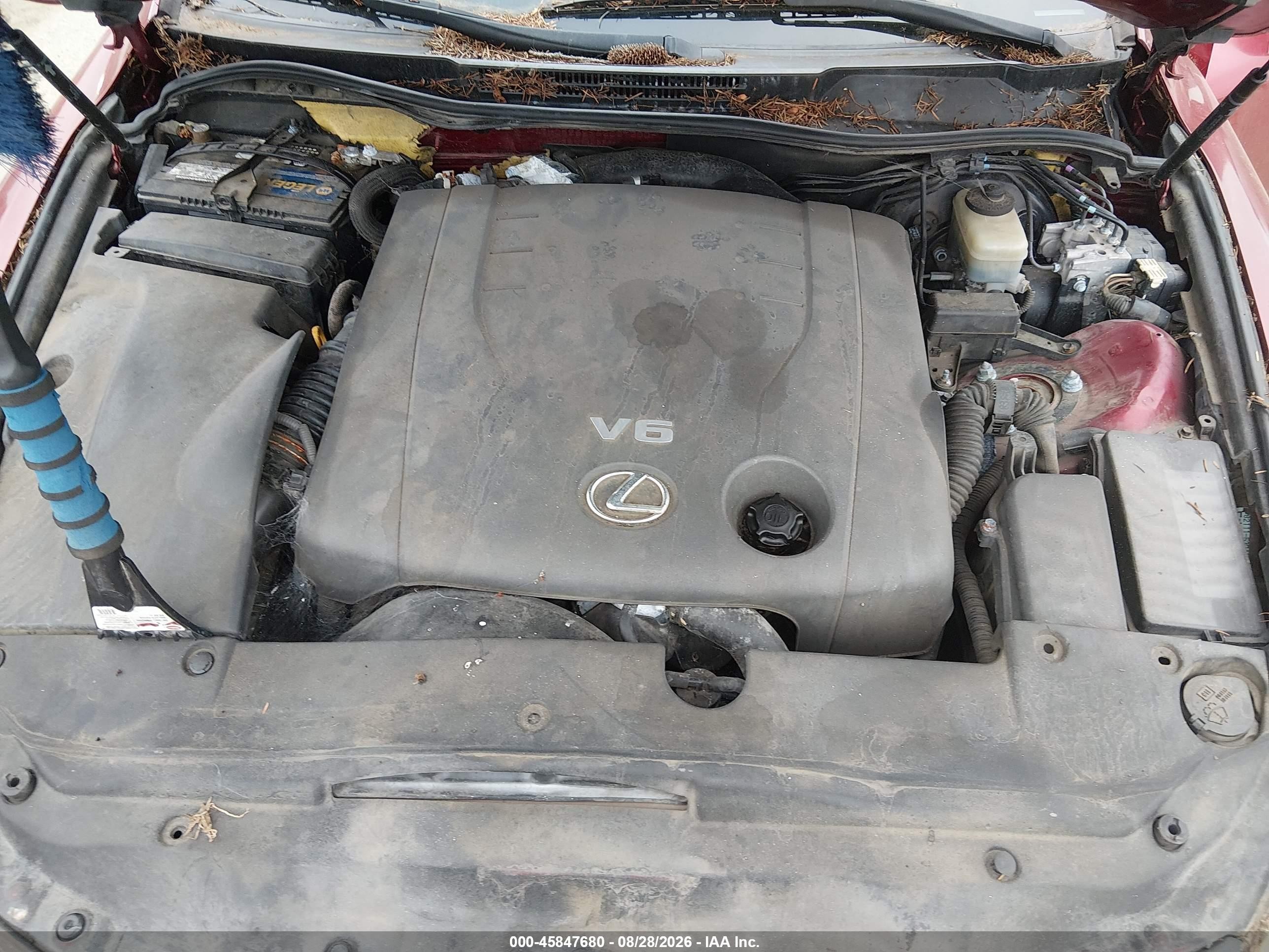 2006 Lexus Is 250   Red vin: JTHCK262962007200