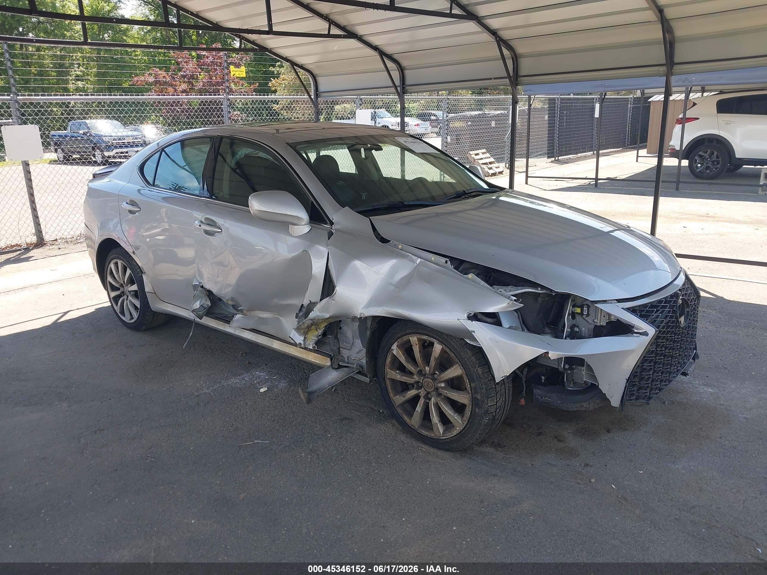 2006 Lexus Is 250   Silver vin: JTHCK262965000648