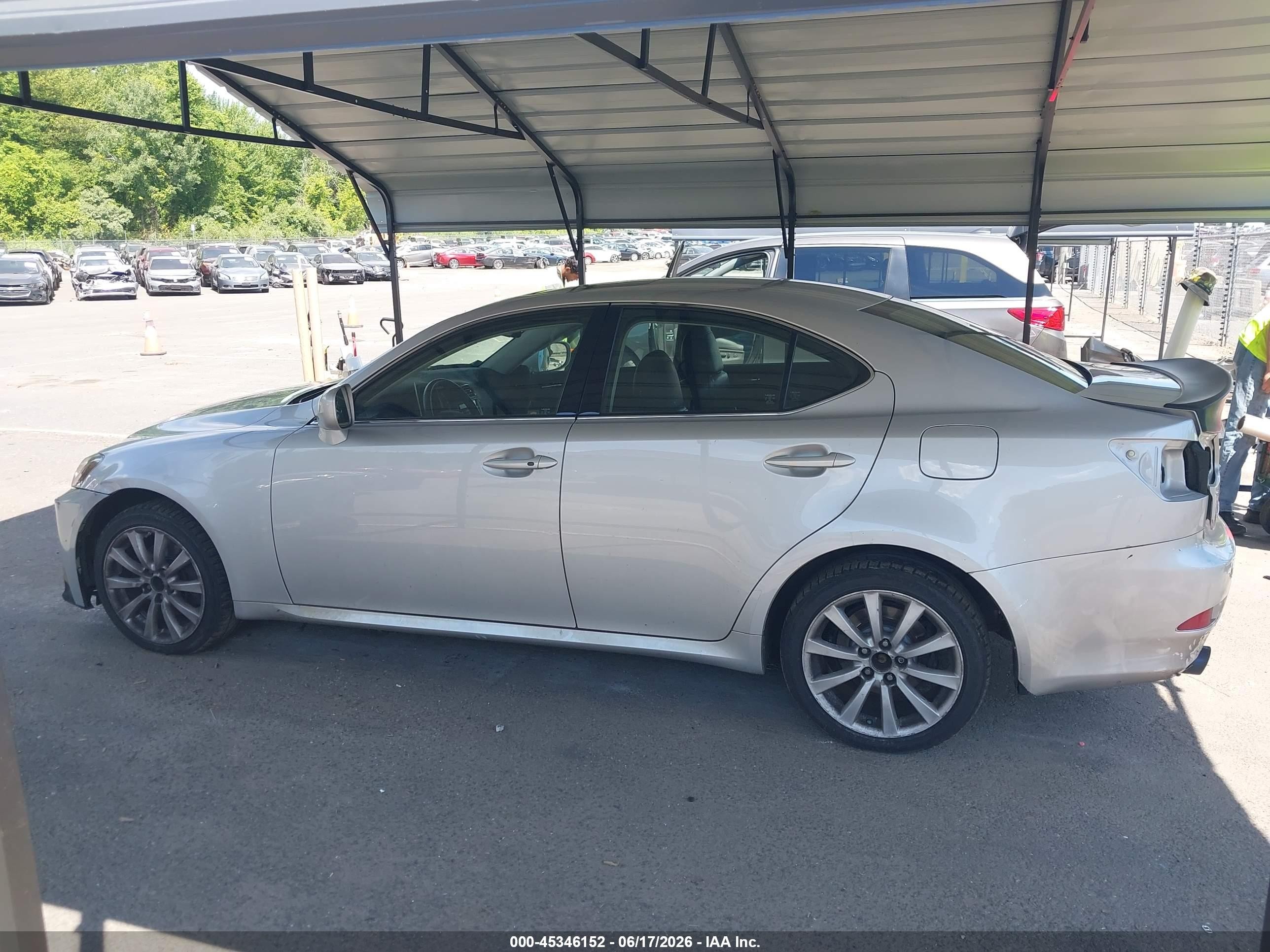 2006 Lexus Is 250   Silver vin: JTHCK262965000648