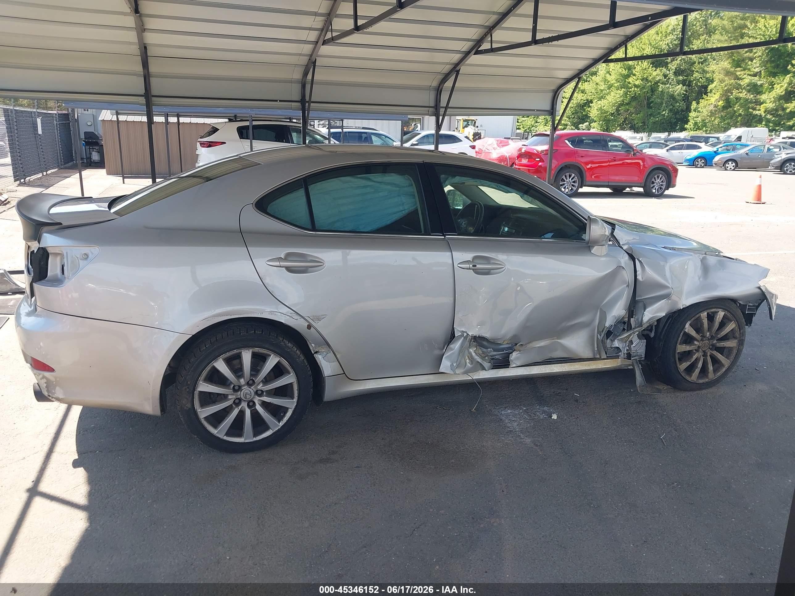 2006 Lexus Is 250   Silver vin: JTHCK262965000648