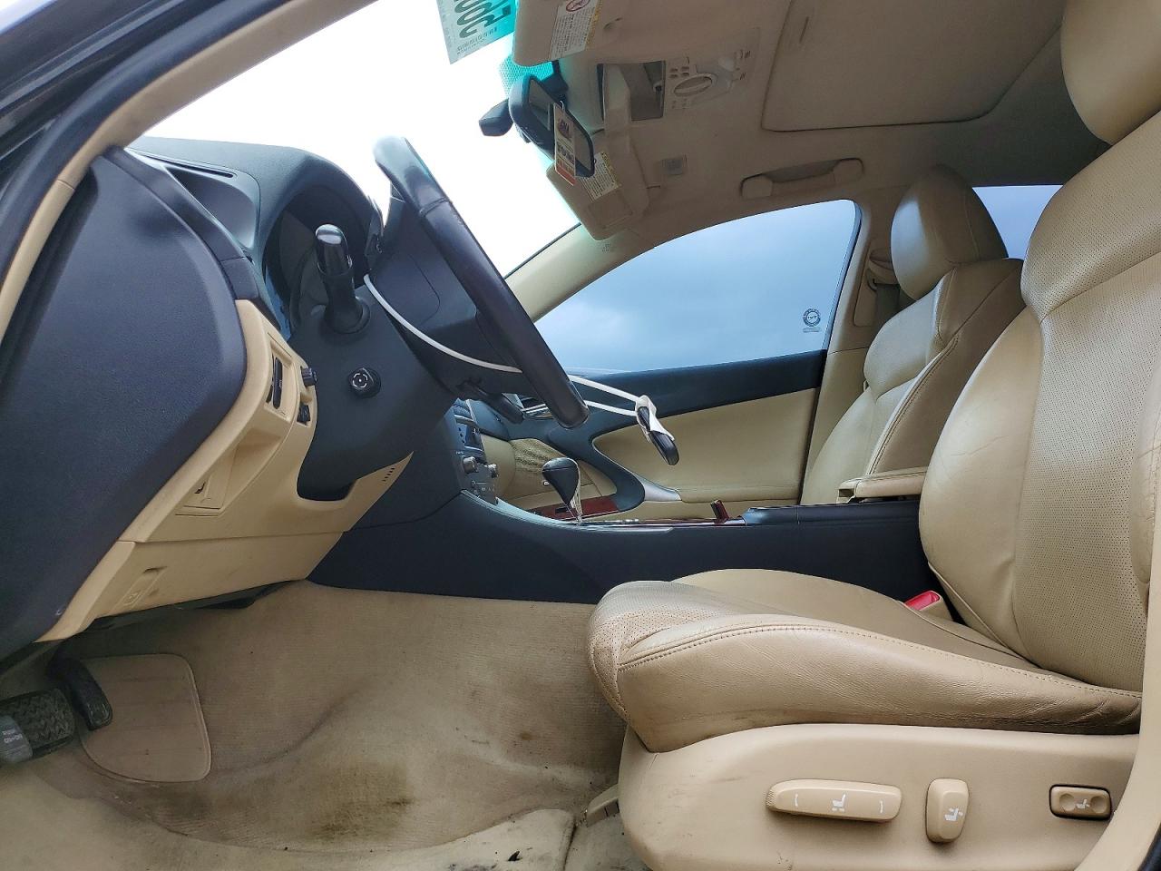 2006 Lexus Is 250 Black vin: JTHCK262965003968