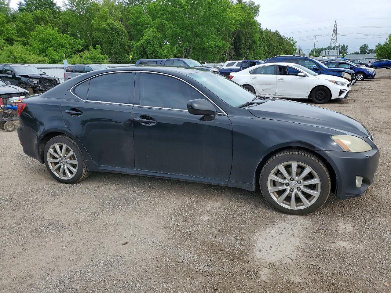 2006 Lexus Is 250 Black vin: JTHCK262965003968