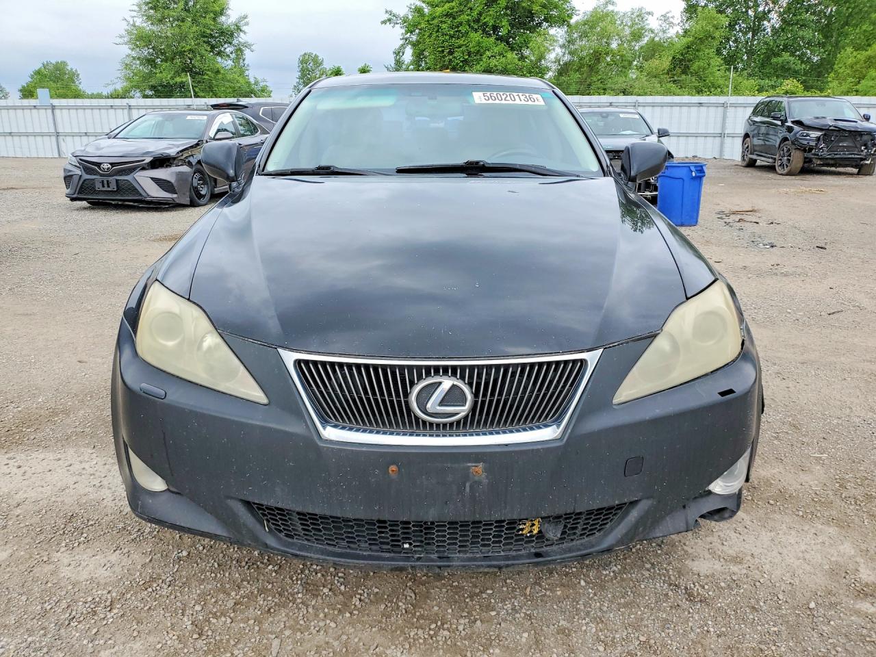 2006 Lexus Is 250 Black vin: JTHCK262965003968