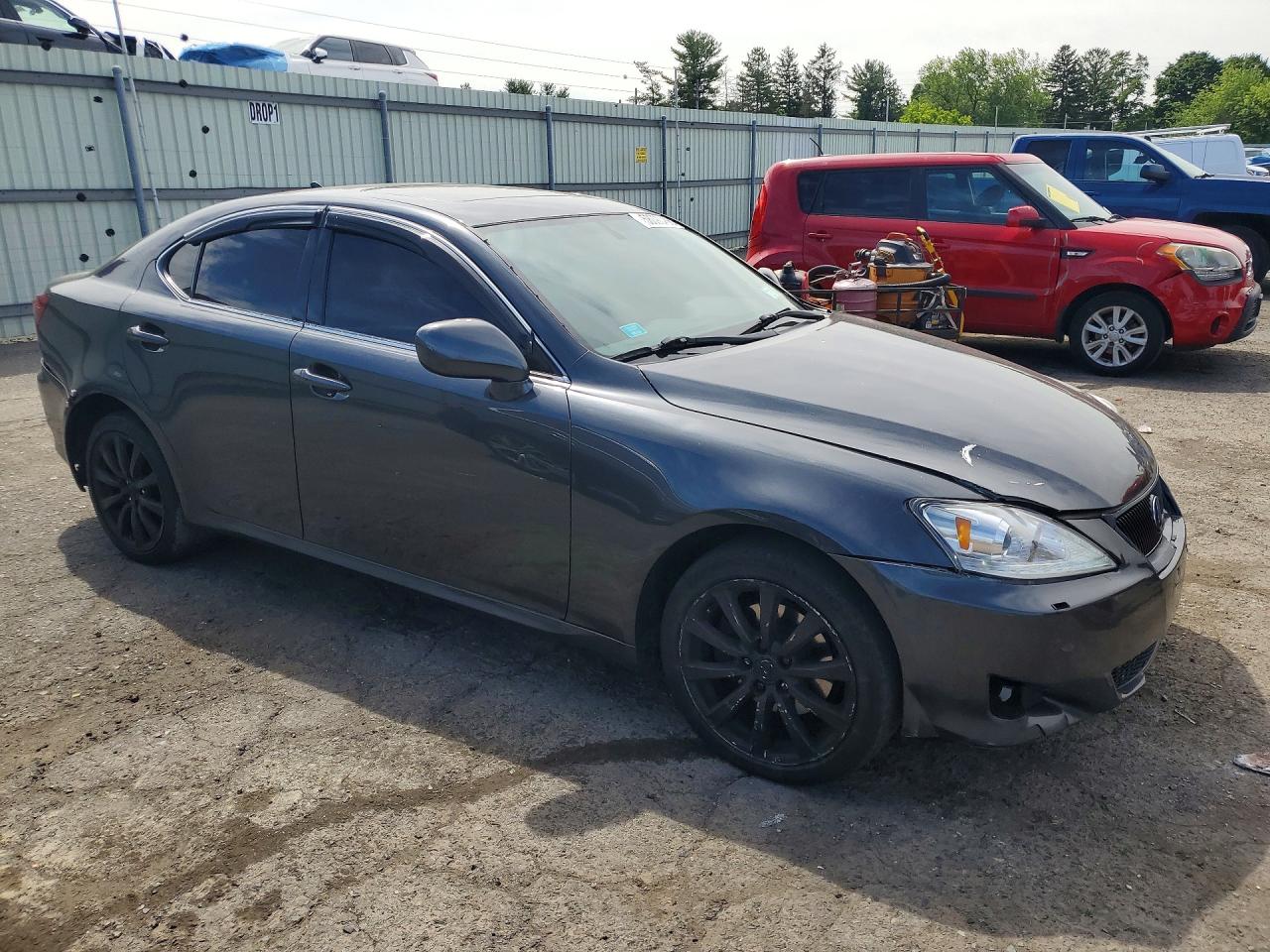 2007 Lexus Is 250 Gray vin: JTHCK262972014858