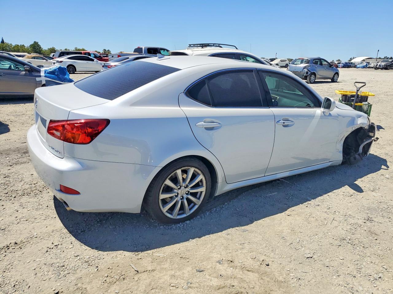 2007 Lexus Is 250 Cream vin: JTHCK262975008203