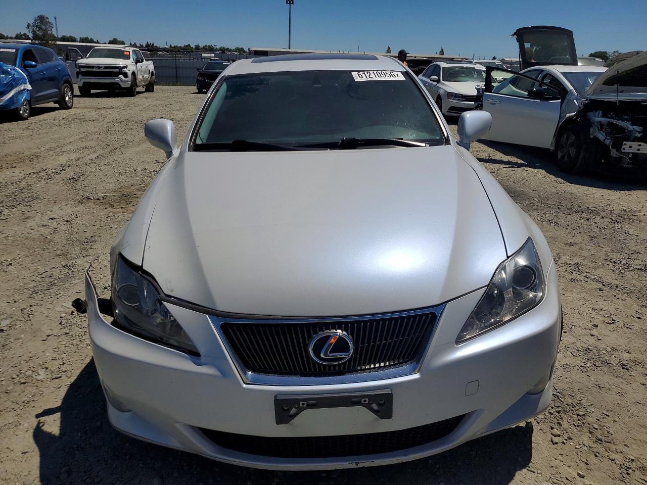 2007 Lexus Is 250 Cream vin: JTHCK262975008203