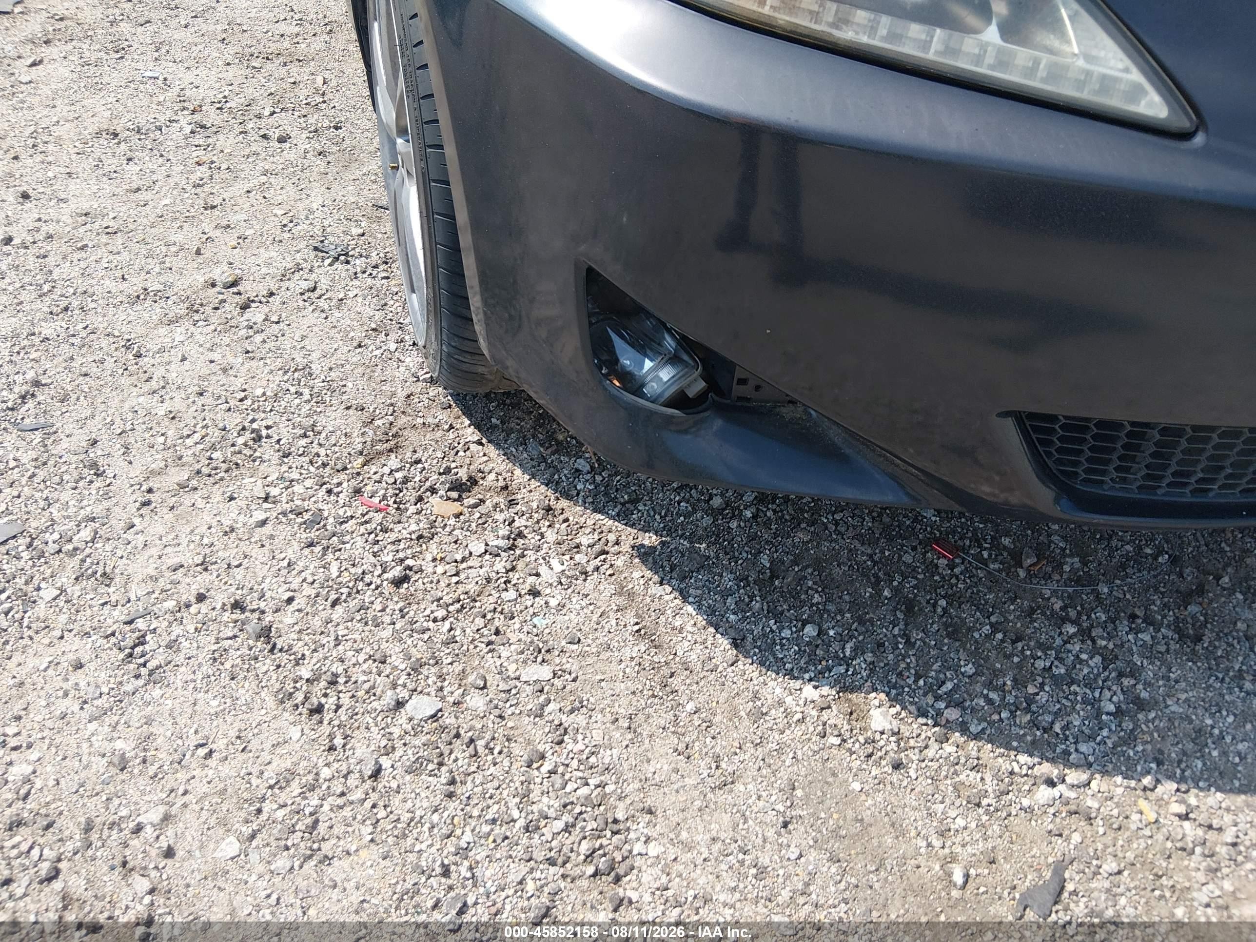 2008 Lexus Is 250   Black vin: JTHCK262982024730