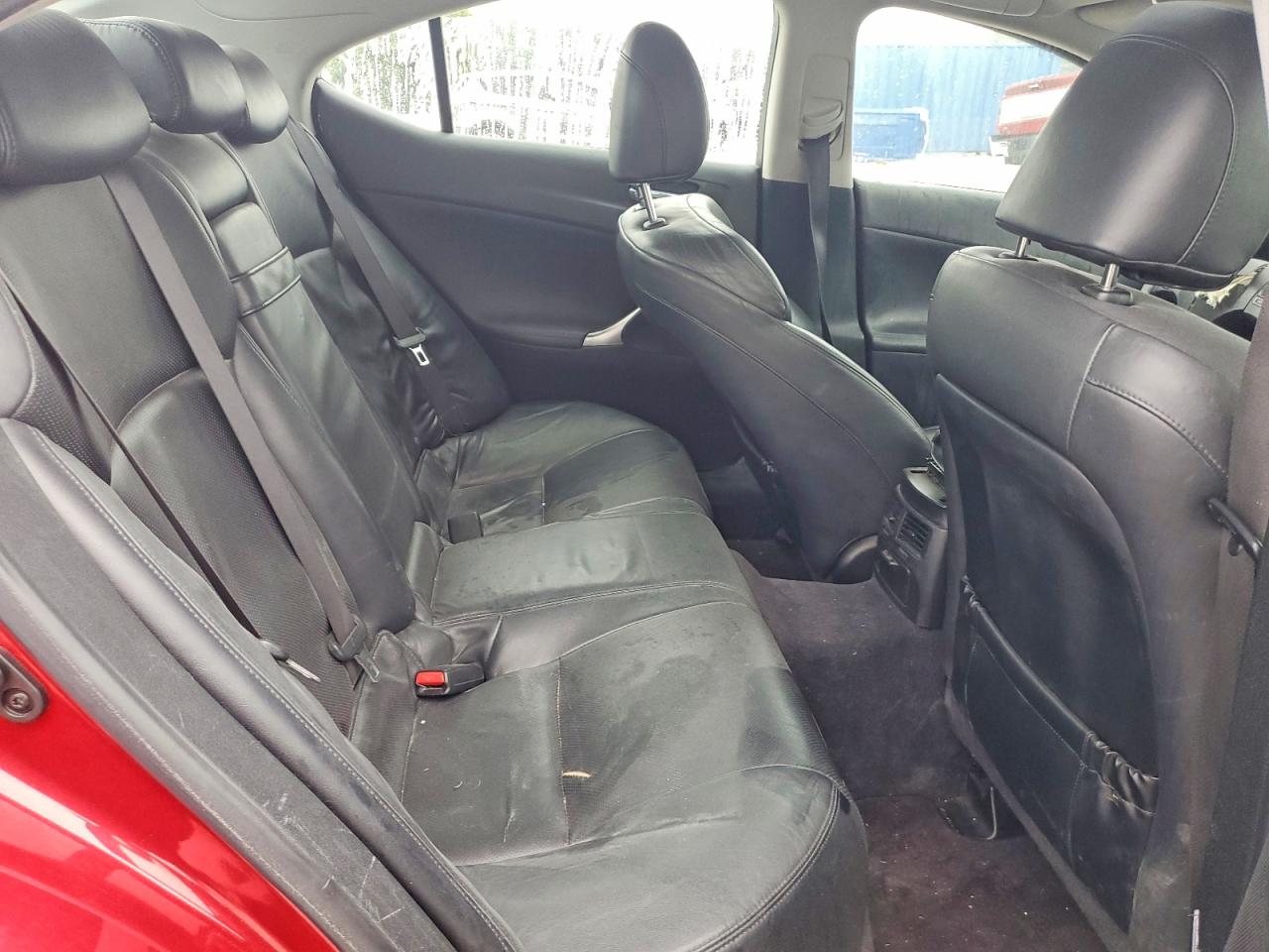 2008 Lexus Is 250 Red vin: JTHCK262982025313