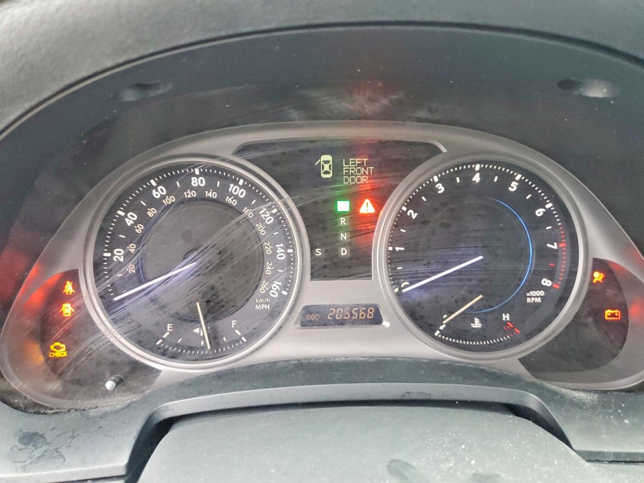 2008 Lexus Is 250 Red vin: JTHCK262982025313